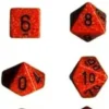 Speckled - Fire - Dice set