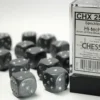 Speckled: Hi-Tech - d6, 12 st (16 mm, prickar)