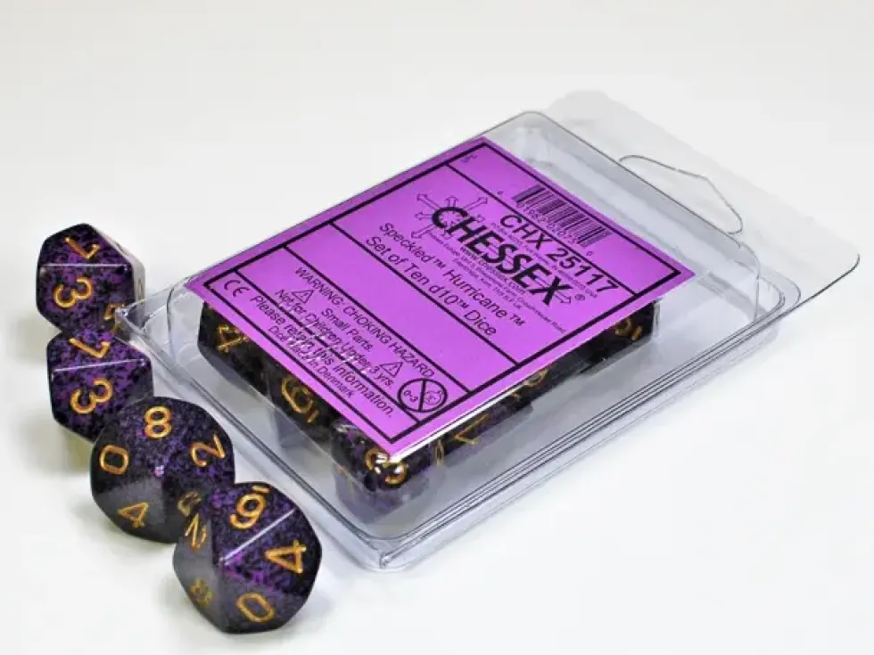 Speckled: Hurricane - d10, 10 st