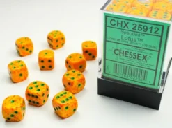 Speckled - Lotus - d6, 36 st (12 mm, prickar)