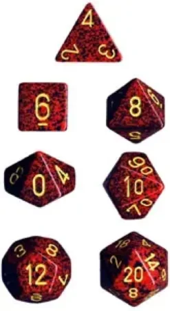 Speckled - Mercury - Dice set