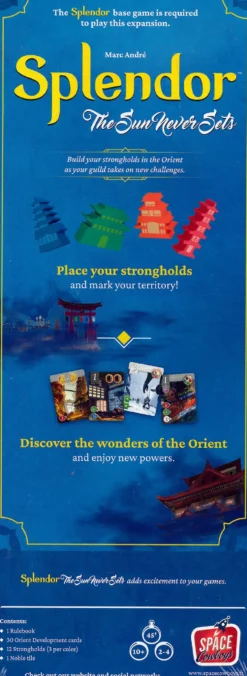 Splendor: The Sun Never Sets (Exp.) (ENG)