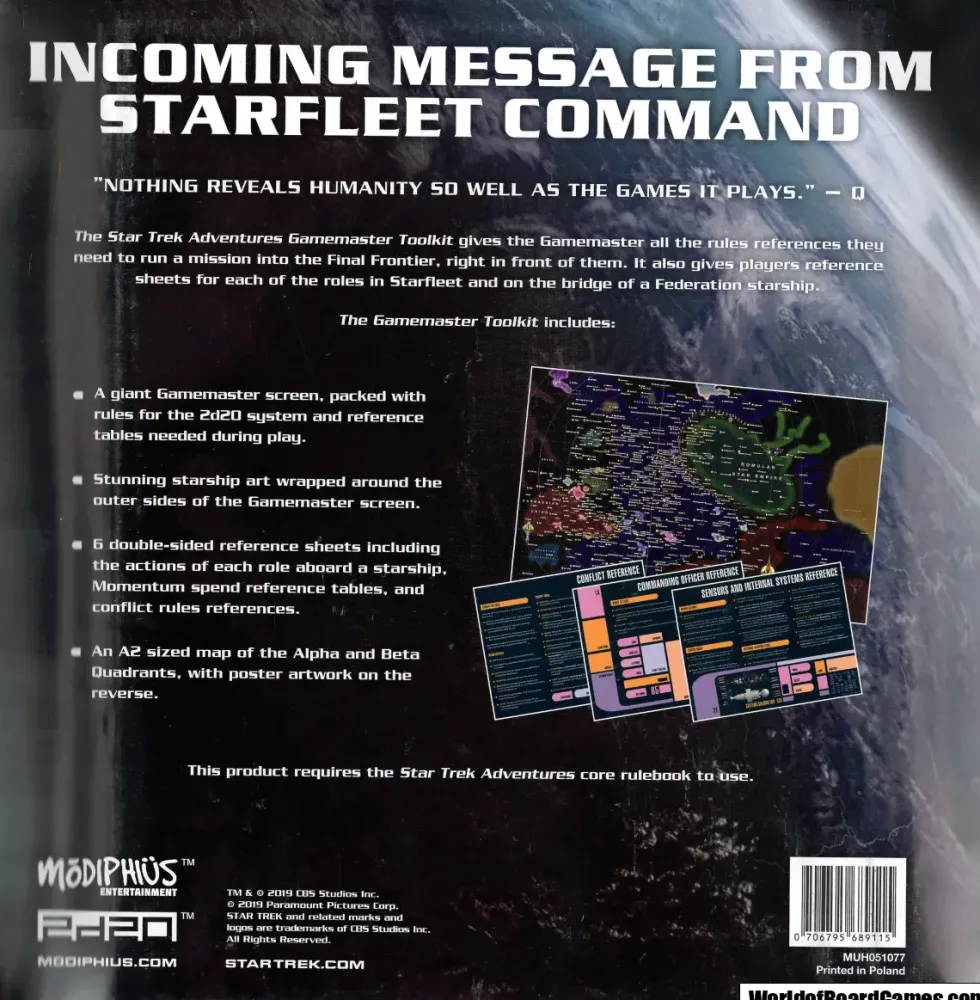 Star Trek Adventures: Gamemaster Toolkit