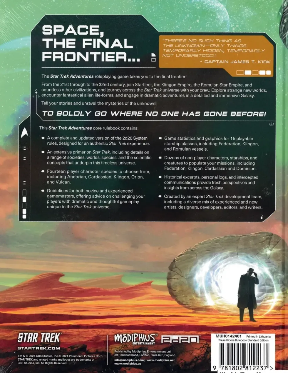Star Trek Adventures: The Roleplaying Game - Core Rulebook (Second Edition)