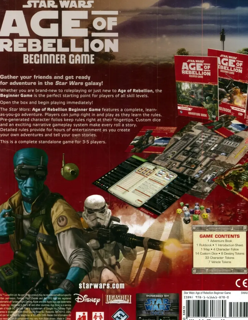 Star Wars: Age of Rebellion Beginner Game (RPG)