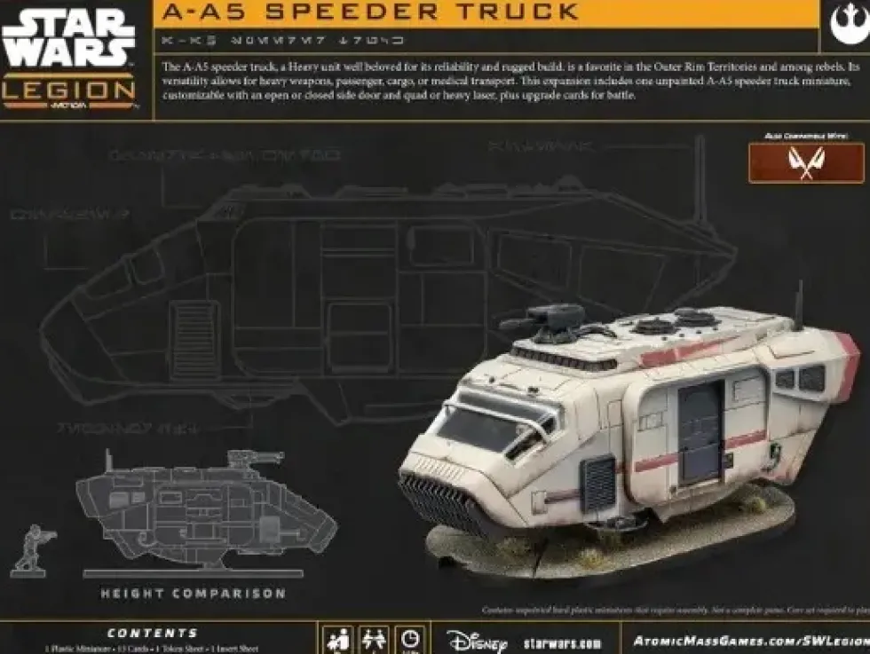 Star Wars: Legion - A-A5 Speeder Truck (Exp.)