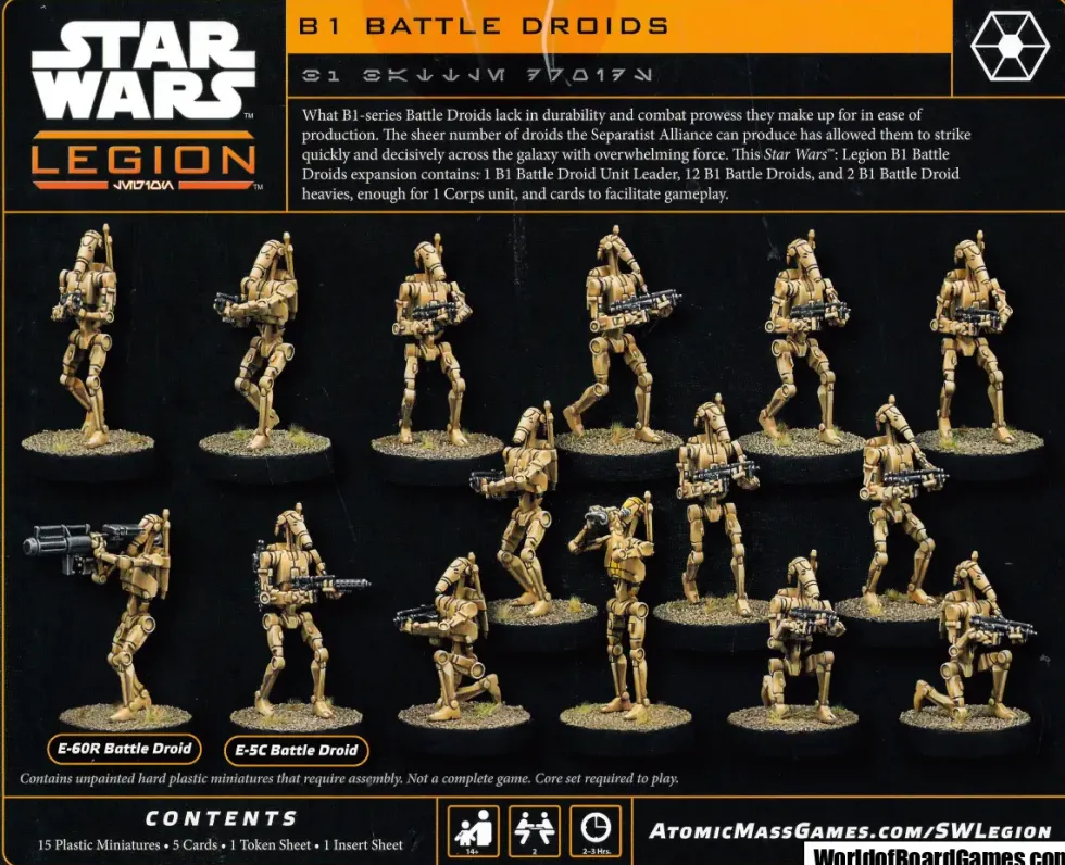 Star Wars: Legion - B1 Battle Droids (Exp.)