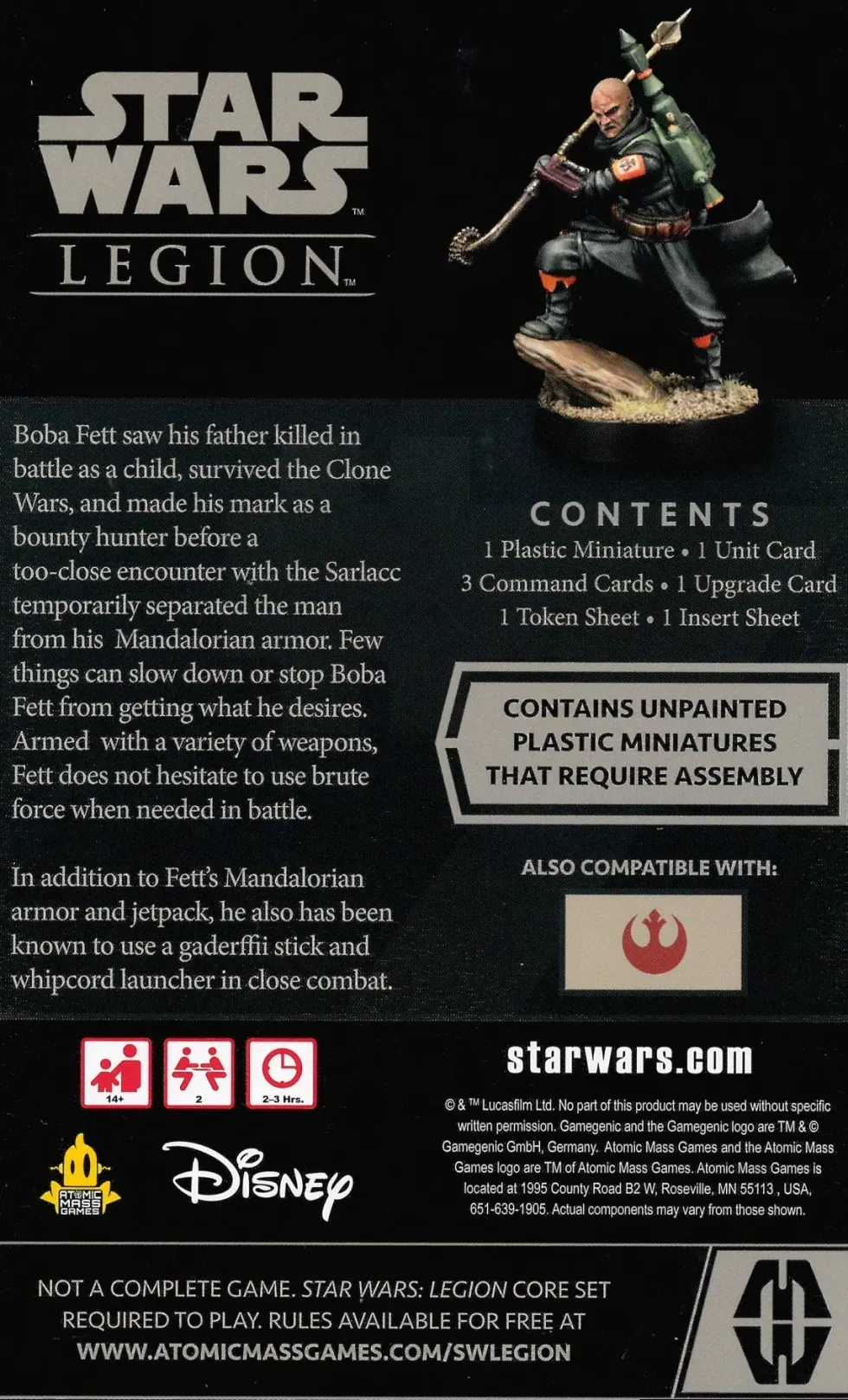 Star Wars: Legion - Boba Fett (Daimyo) Operative Expansion (Exp.)