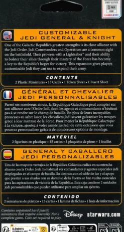 Star Wars: Legion - Customizable Jedi General and Knight (Exp.)