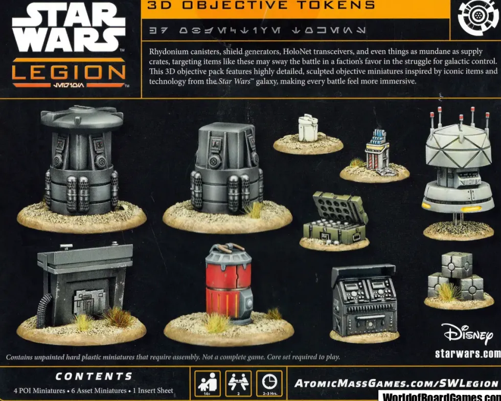 Star Wars: Legion - 3D Objective Tokens (Exp.)
