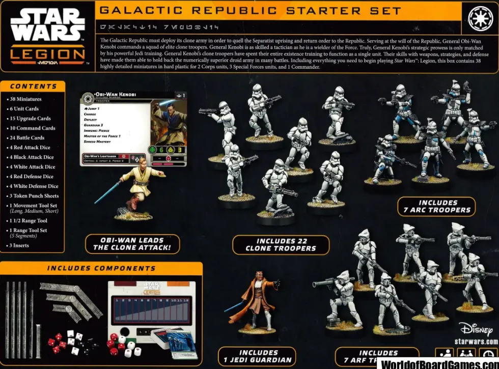 Star Wars: Legion - Galactic Republic Starter Set