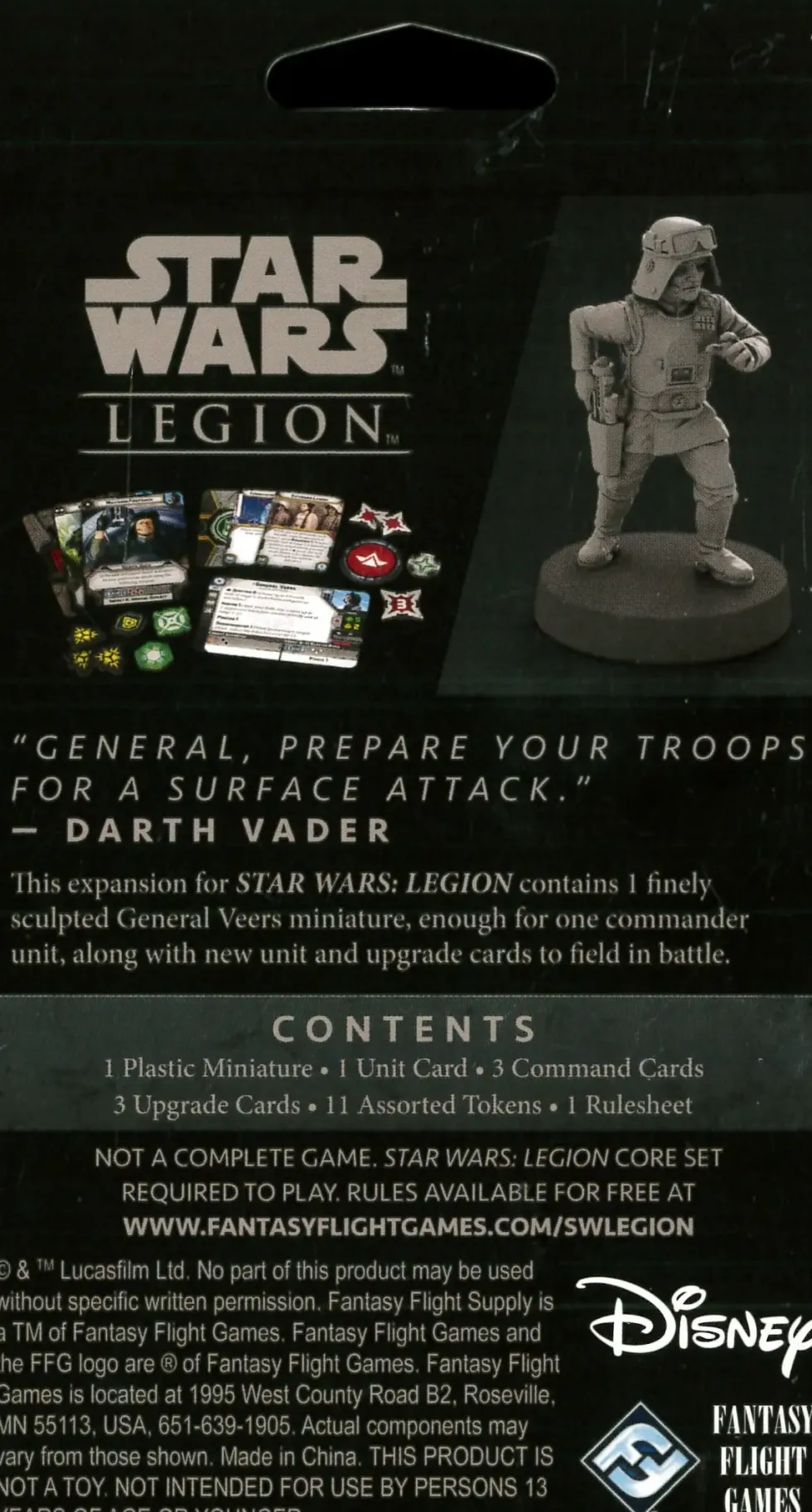 Star Wars: Legion - General Veers Commander (Exp.)
