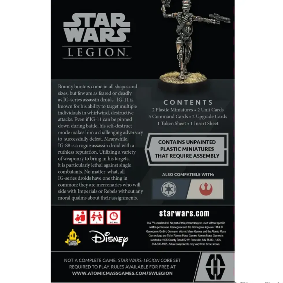 Star Wars: Legion - IG-Series Assassin Droid Operative Expansion (Exp.)