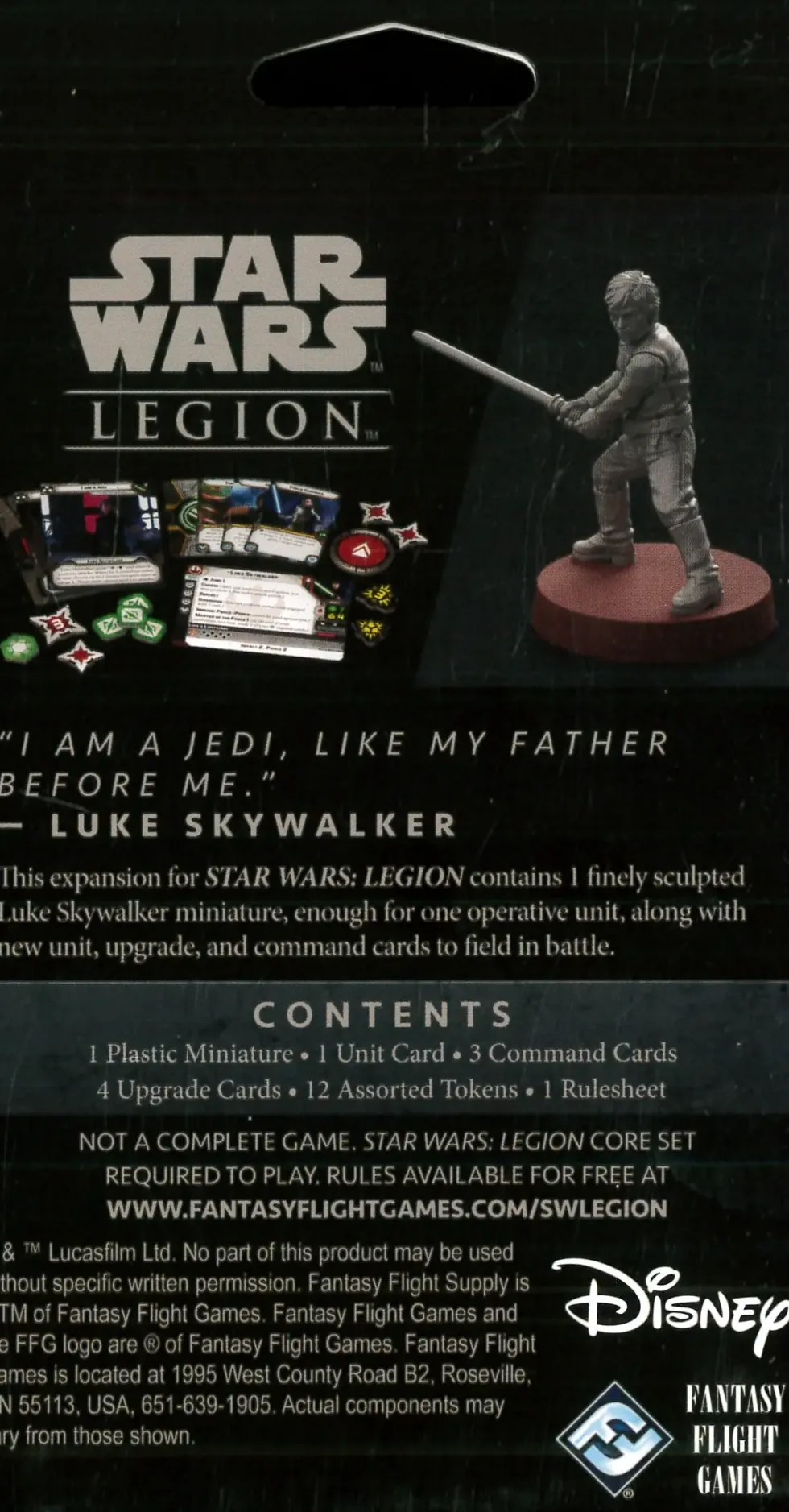 Star Wars: Legion - Luke Skywalker Operative (Exp) (Exp.)