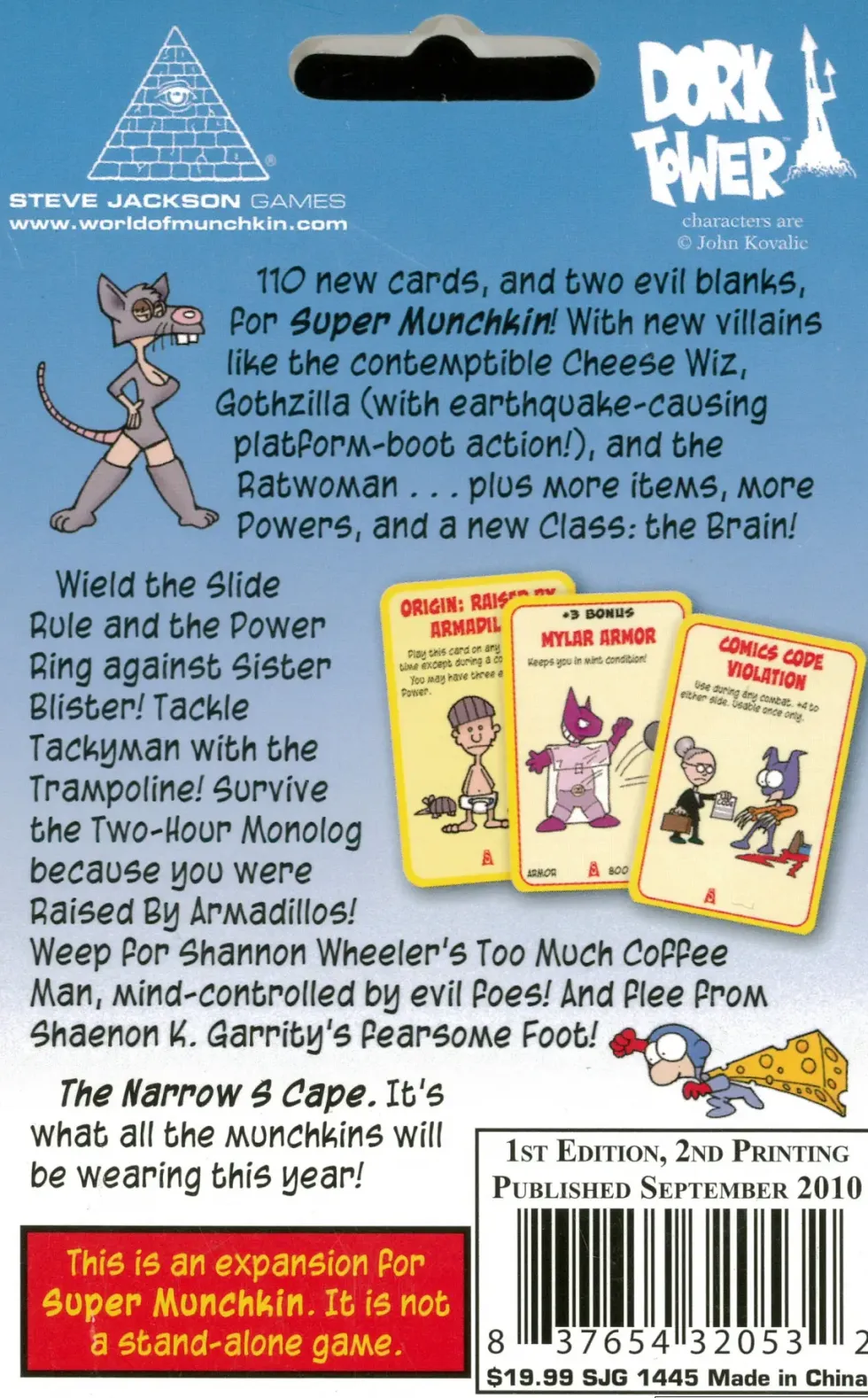 Super Munchkin 2 - The Narrow S Cape
