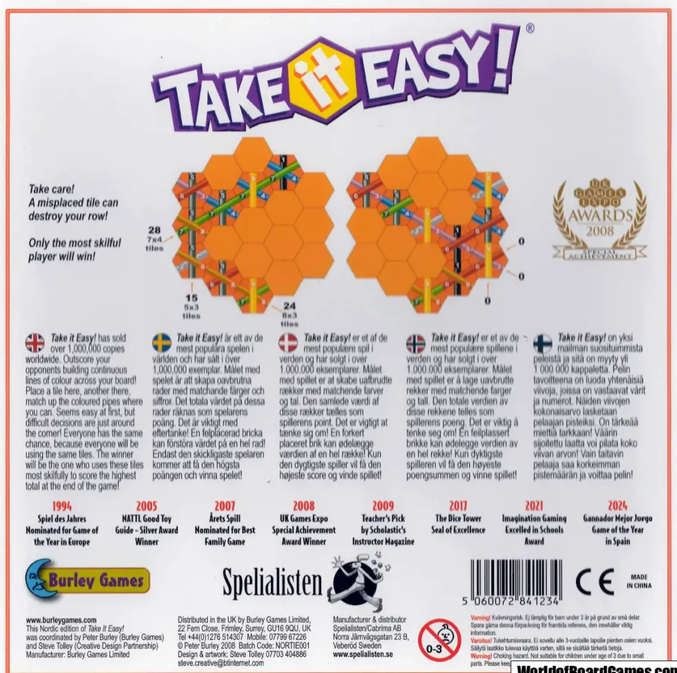 Take it easy