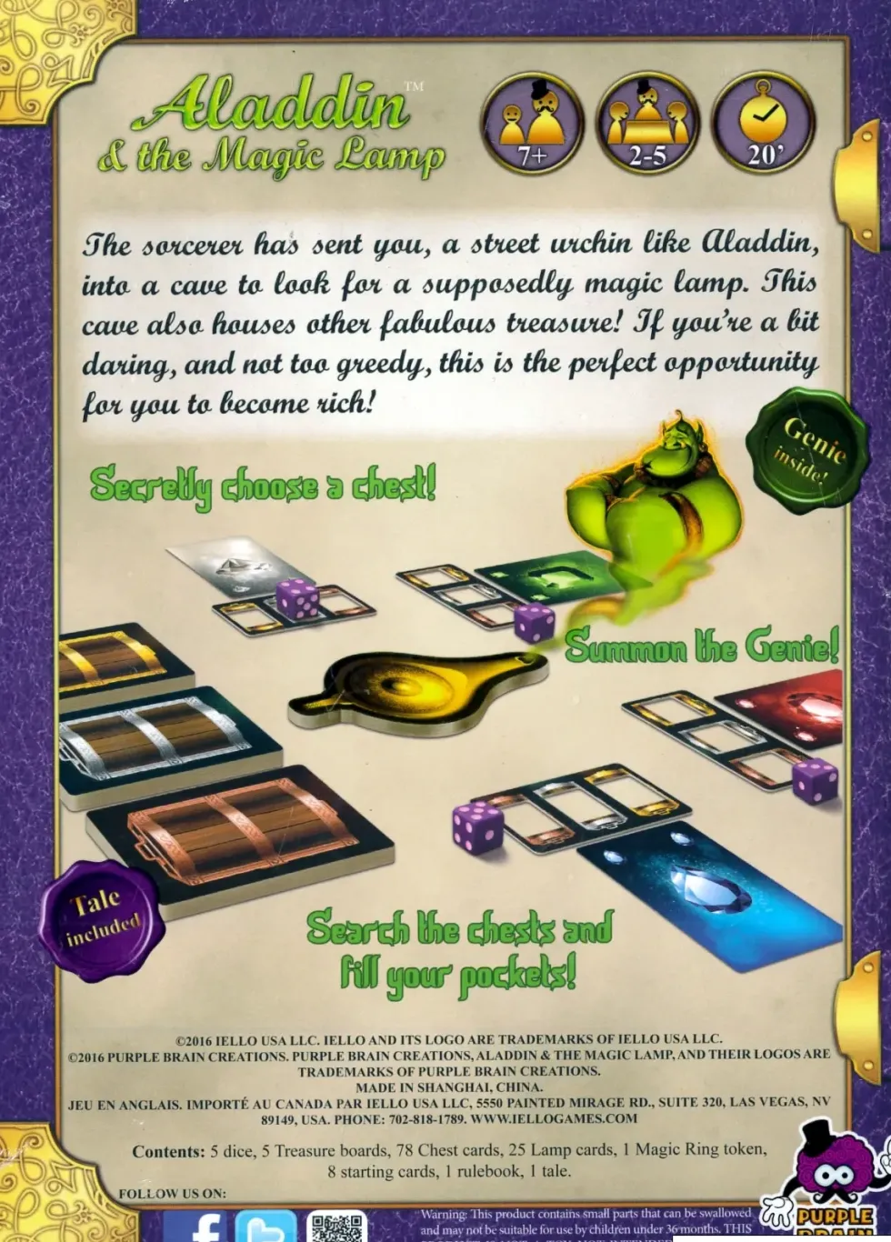 Tales & Games: Aladdin & the Magic Lamp