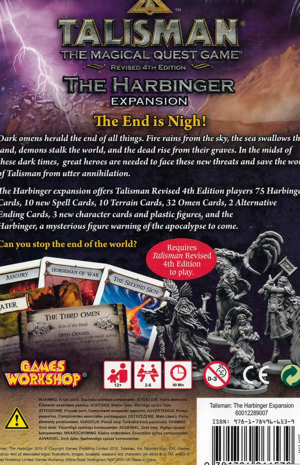 Talisman (Revised 4th Edition): The Harbinger Expansion (Exp.)