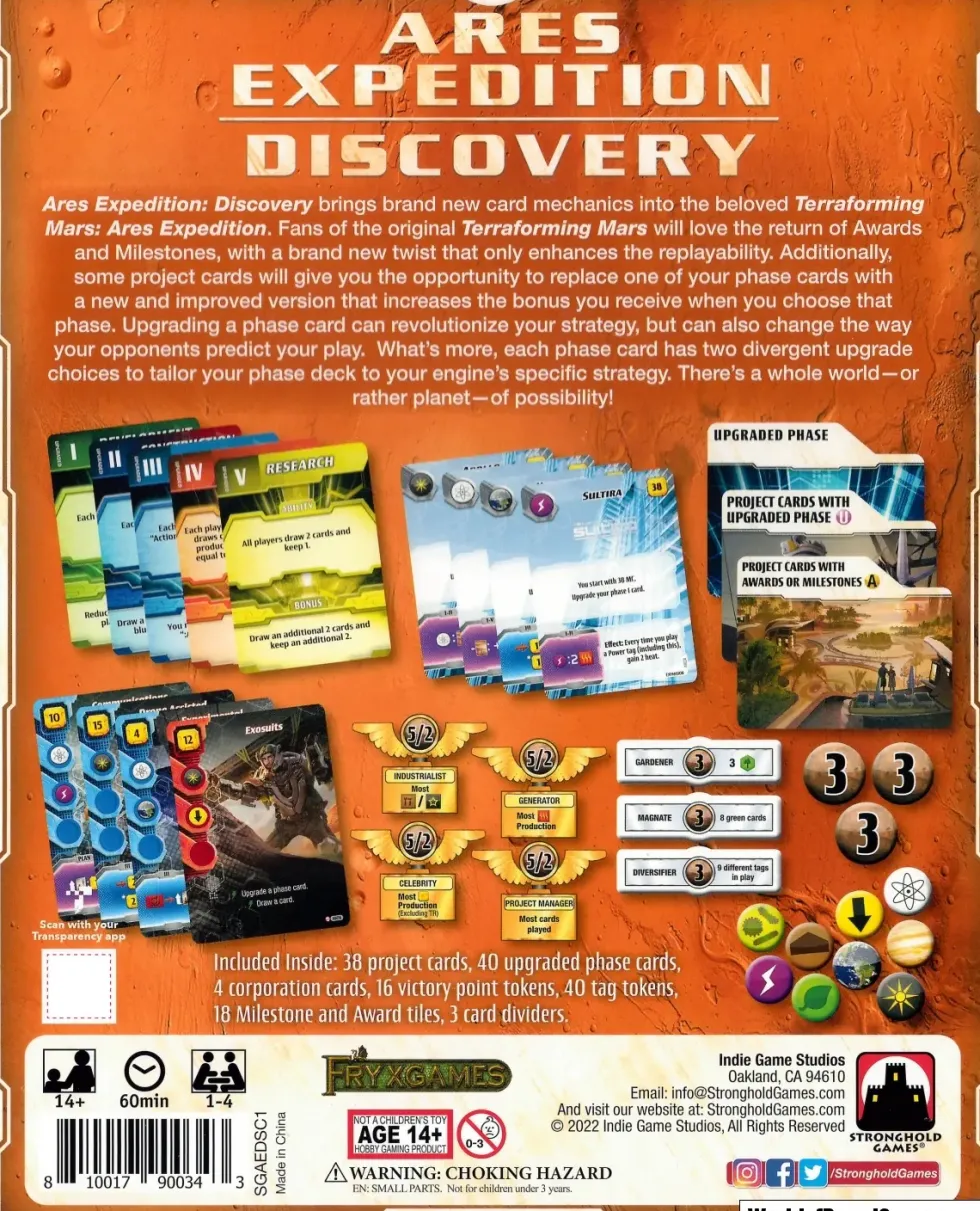Terraforming Mars: Ares Expedition - Discovery (Exp.)