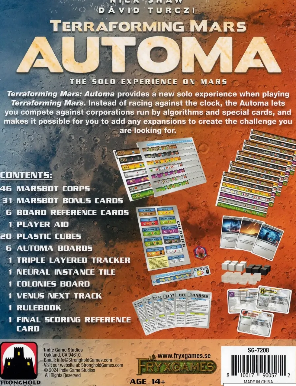 Terraforming Mars: Automa (Exp.) (ENG)
