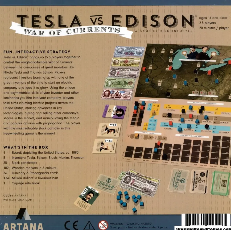 Tesla vs. Edison: War of Currents