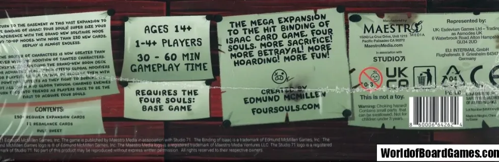 The Binding of Isaac: Four Souls Requiem (Exp.)