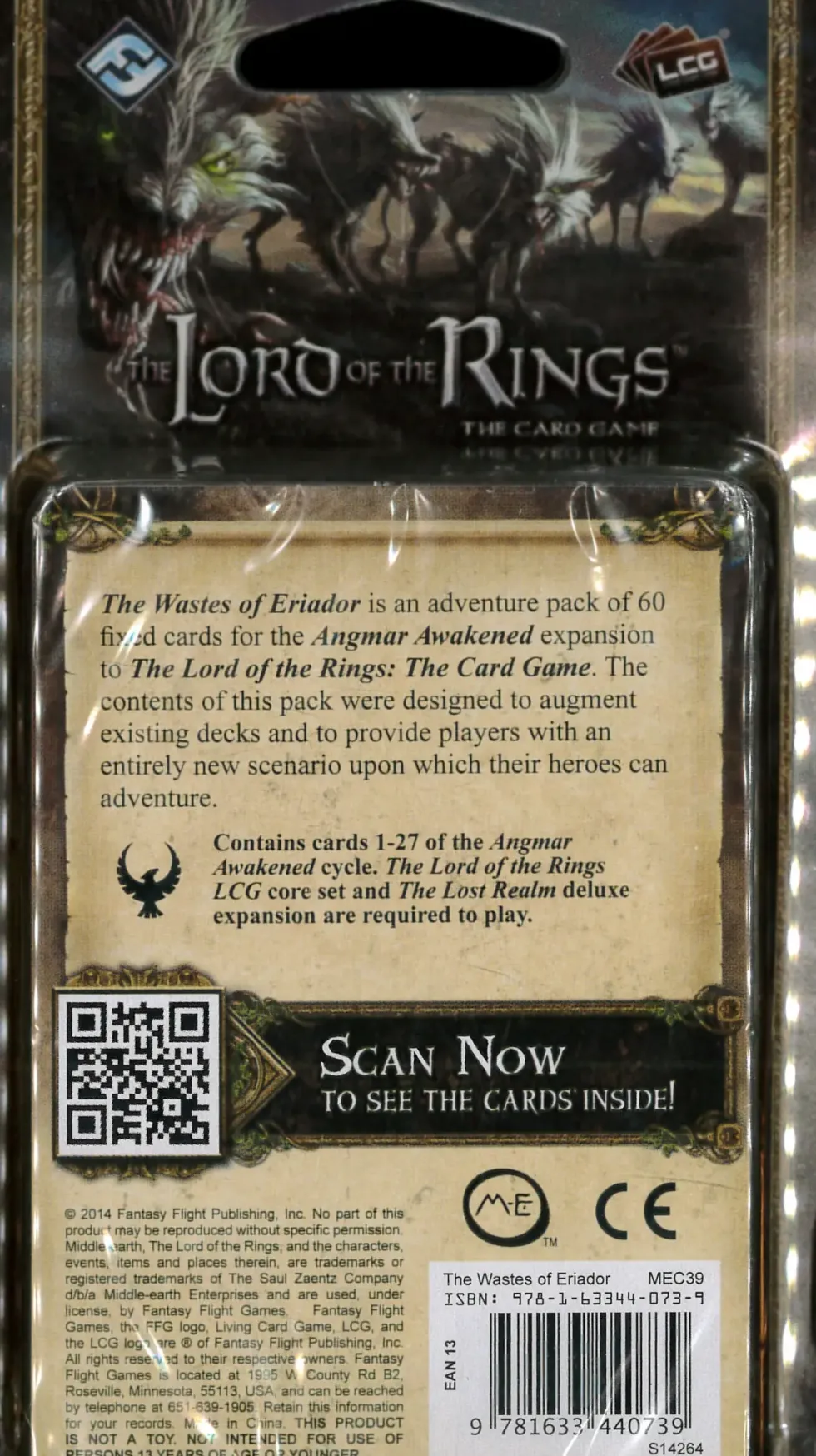 The Lord of the Rings: The Card Game - The Wastes of Eriador (Exp.)