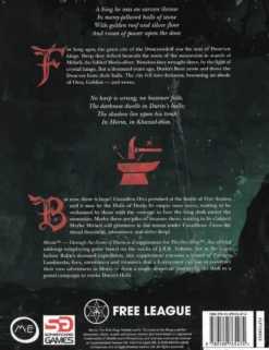 The One Ring (RPG): Moria - Through the Doors of Durin