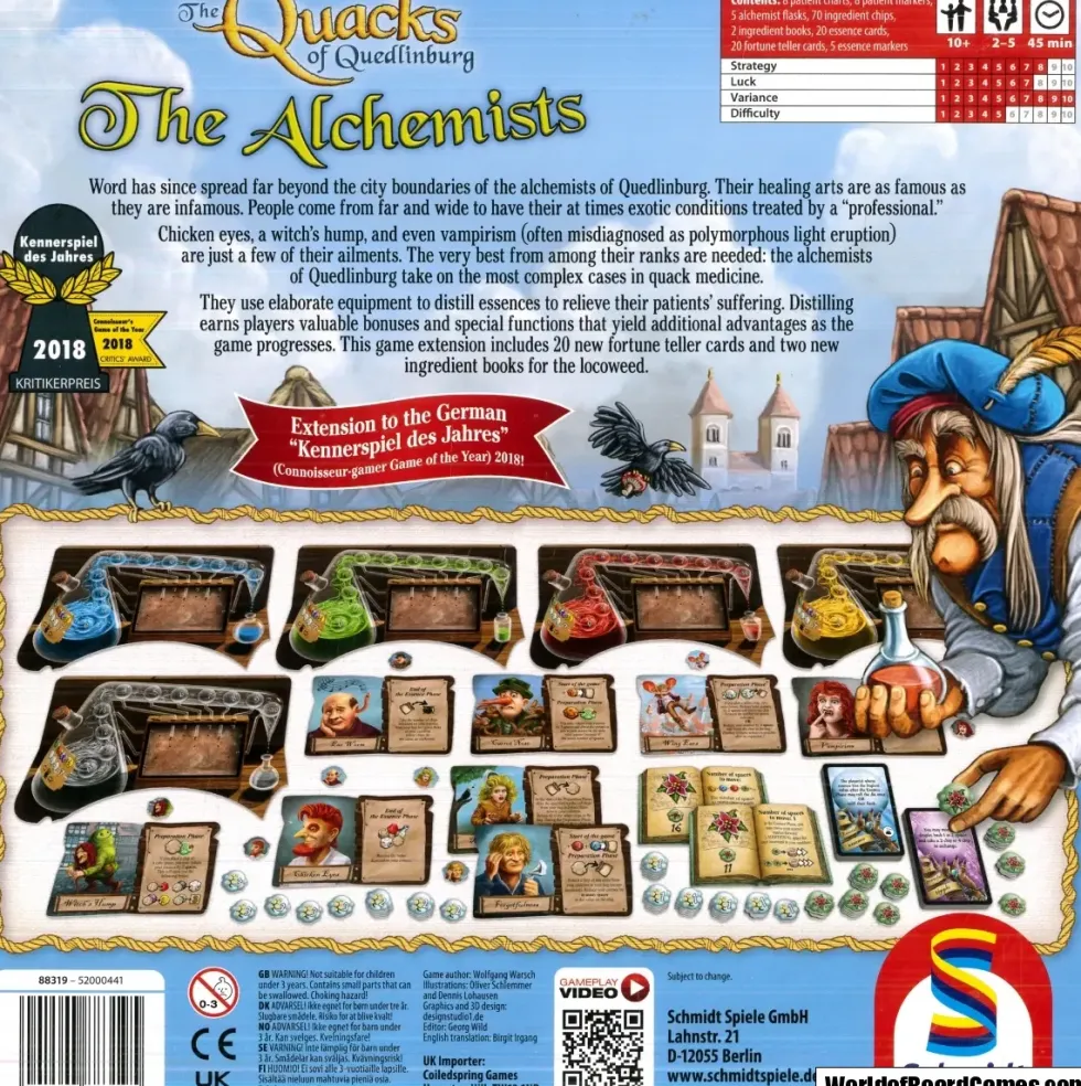 The Quacks of Quedlinburg: The Alchemists (Exp.)