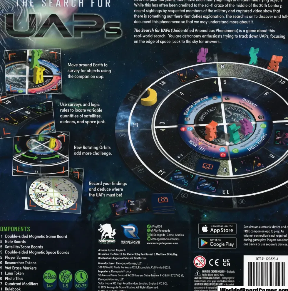 The Search for UAPs