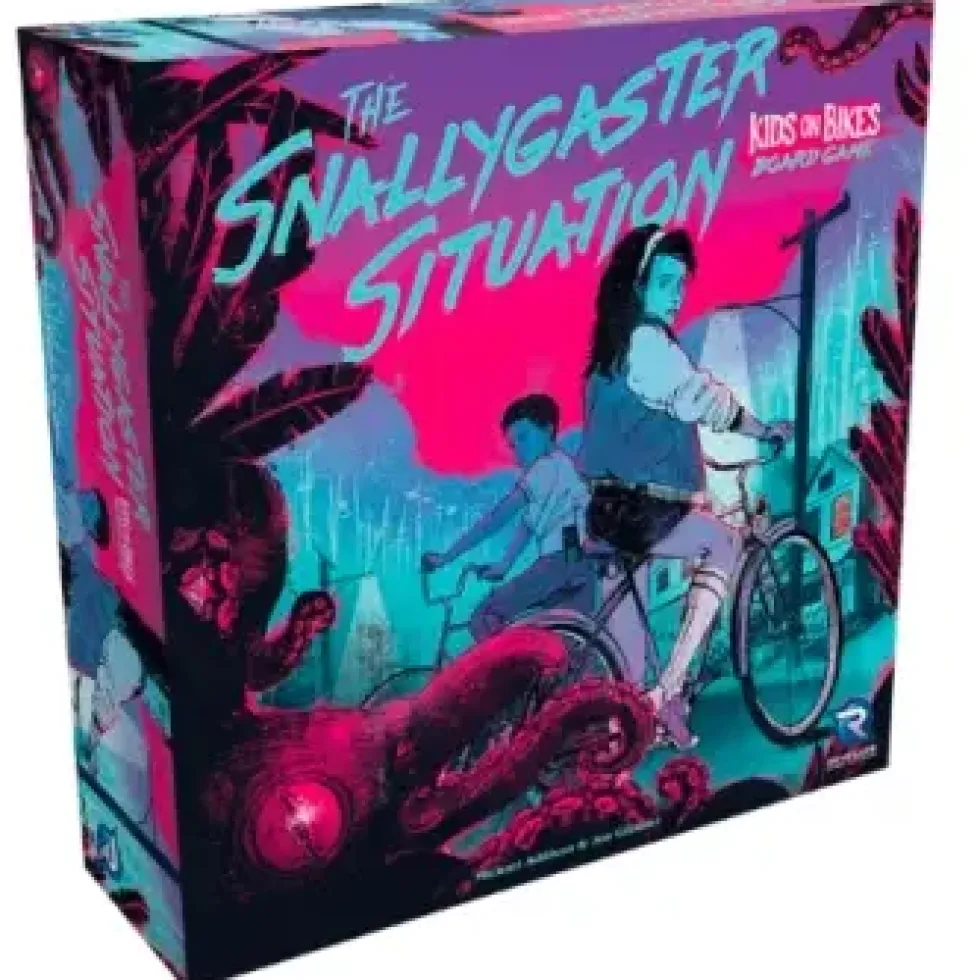 The Snallygaster Situation: Kids on Bikes Board Game