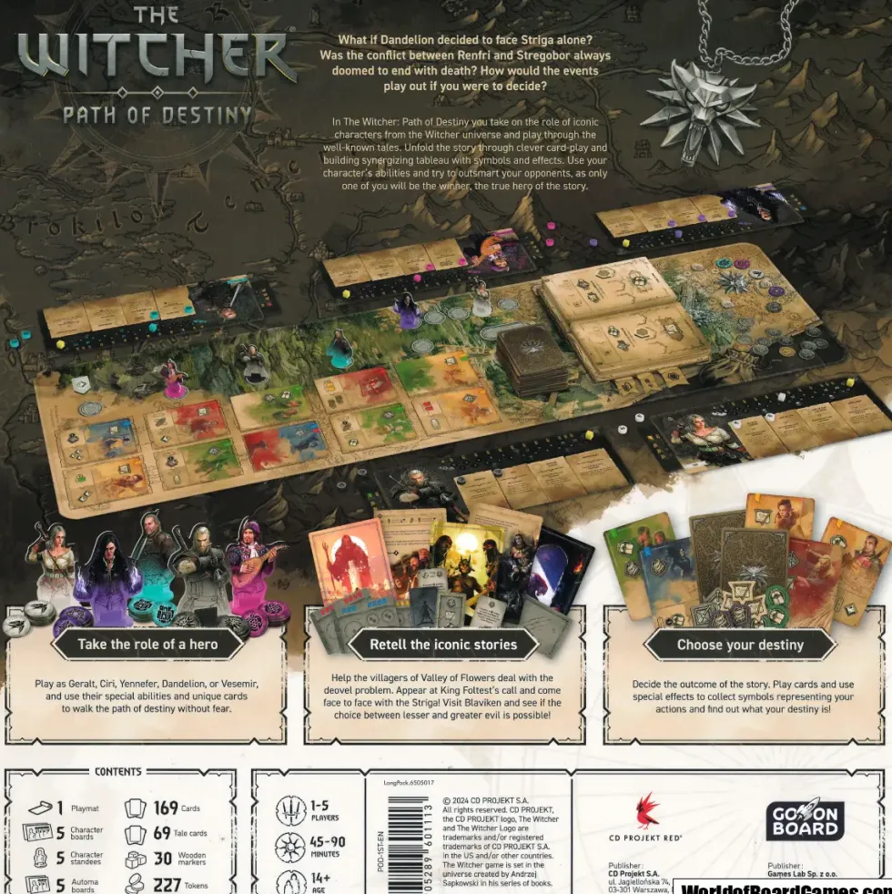 The Witcher: Path Of Destiny
