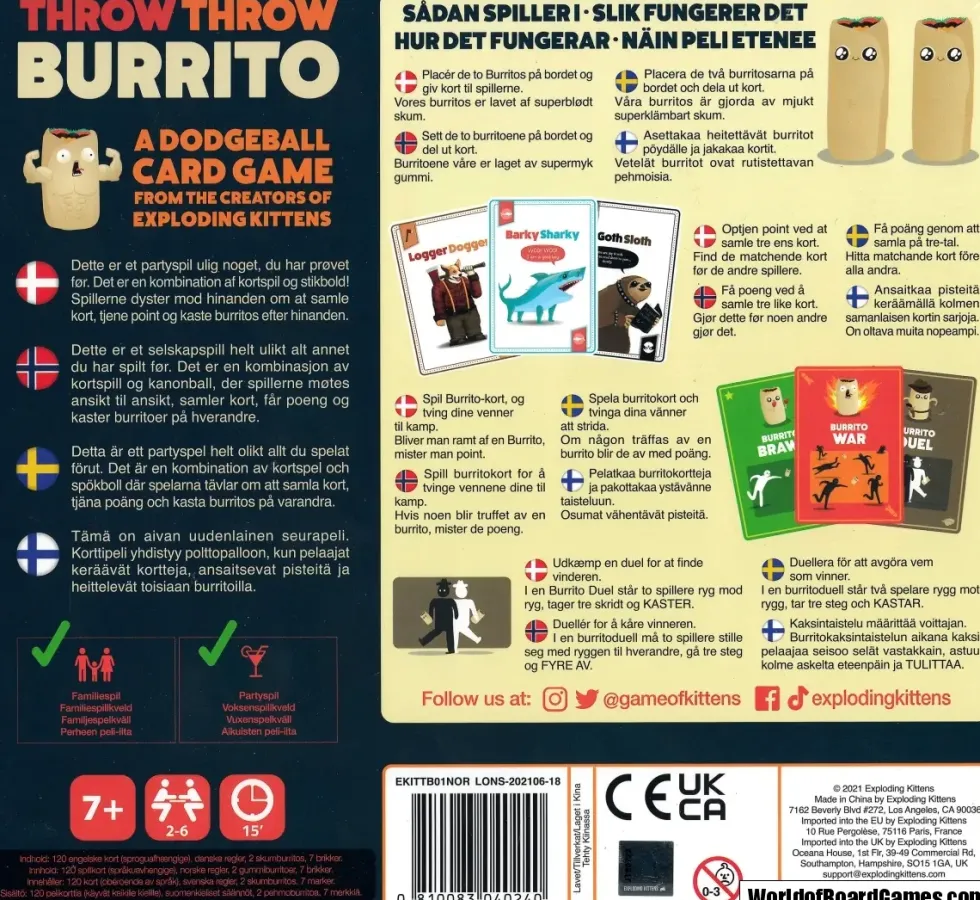 Throw Throw Burrito (SVE)