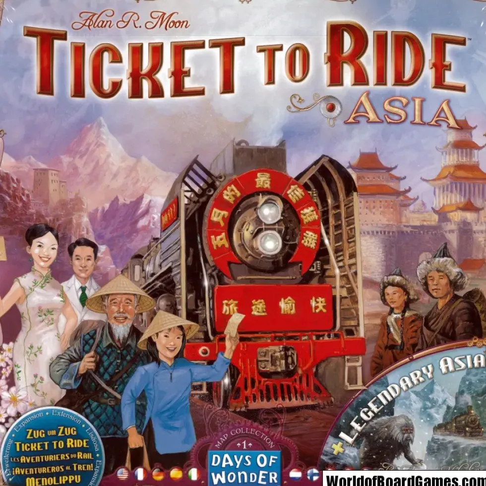 Ticket to Ride: Asia (Exp.)