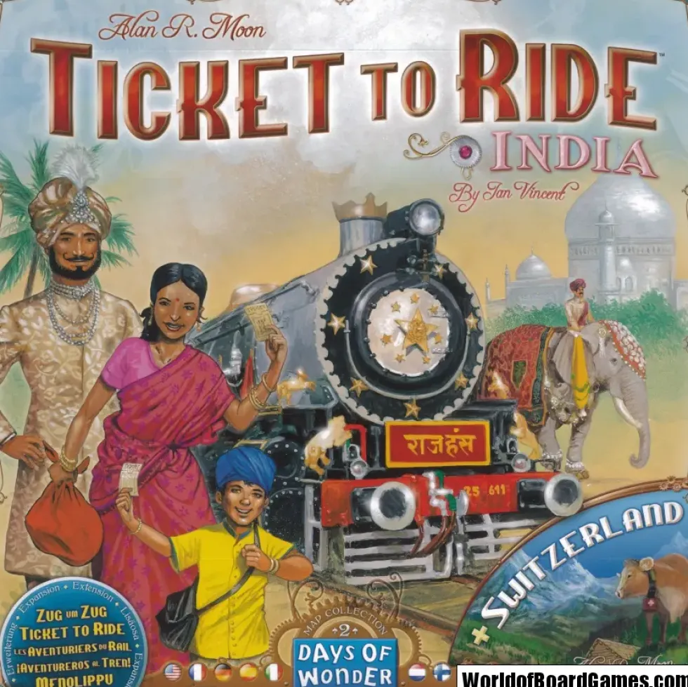 Ticket to Ride: India (Exp.)