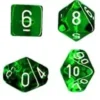 Translucent - Green - Dice Set
