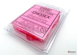 Translucent - Pink/White - d10, 10 st