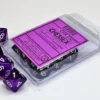 Translucent - Purple - d10, 10 st