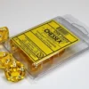 Translucent - Yellow - d10, 10 st
