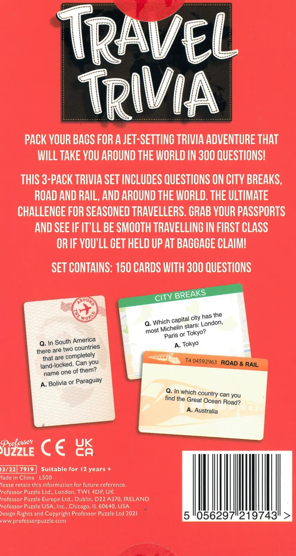 Travel Trivia (ENG)