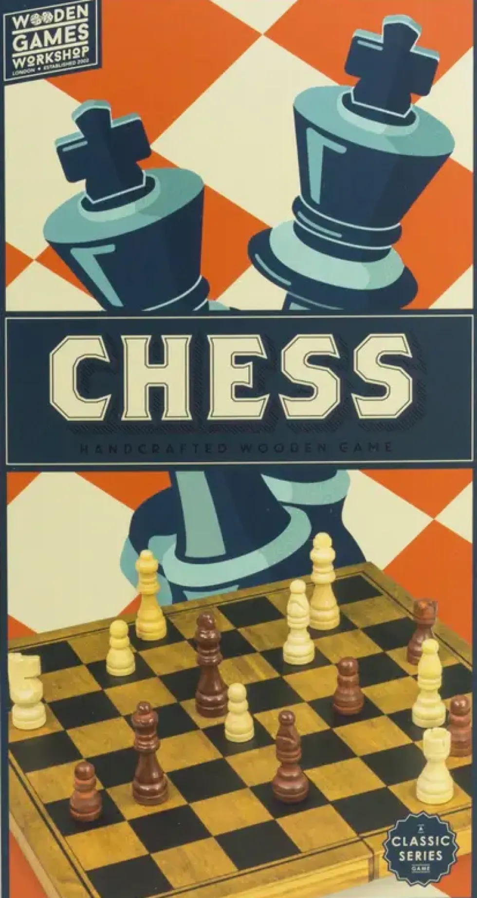 Träspel: Schack (Professor Puzzle)