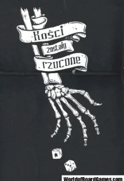 T-shirt: Mr. Meeple - Kosci Zostaly Rzucone (Dark Grey) - Woman's 2X-Large