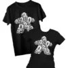 T-shirt: Mr. Meeple - ???, Light Blue Meeple (Black) - X-Large