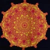 T-shirt: Mr. Meeple - Mandala (Black) - 3X-Large
