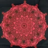 T-shirt: Mr. Meeple - Mandala (Grey) - Woman's 2X-Large
