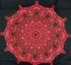 T-shirt: Mr. Meeple - Mandala (Grey) - Woman's 2X-Large