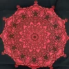 T-shirt: Mr. Meeple - Mandala (Grey) - Woman's Small