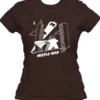 T-shirt: Mr. Meeple - Meeple-Man (Brown) - Woman's X-Large