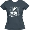 T-shirt: Mr. Meeple - Meeple-Man (Dark Grey) - Woman's Medium