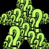 T-shirt: Mr. Meeple - ???, Neon Green Meeple (Black) - X-Large